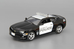 Chevrolet Camaro SS, полиция Халтом-сити США (черный + белый) №30