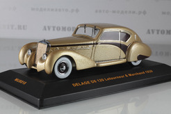 Delage D8 120 Letourneur & Marchand, 1939 г. (золотой)