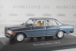 Mercedes-Benz 230 E (W123) (серо-синий металлик)