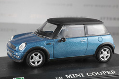 BMW Mini Cooper (голубой металлик)