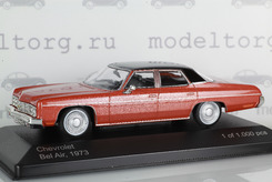 Chevrolet Bel Air, 1973 г. (оранжевый металлик + черный матовый)