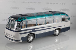 ЛАЗ 695, пригородный, 1956 г. (серый+синий)