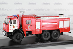 Камаз 43118, АЦ-5-40, пожарный (красный)