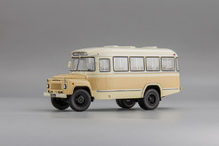 КАВЗ 685, маршрут "Колхоз" "Новая Жизнь" 1973 г. (бежевый, два оттенка)