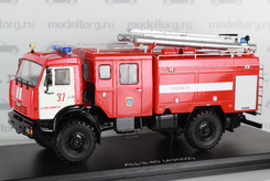 Камаз 43502 (АЦ-3-40), пожарный (красный + белый)