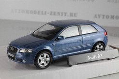 Audi A3 (синий металлик)