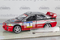 Mitsubishi Lancer Evolution VI, WRC (красный + серебряный с рисунками)