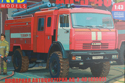 кит КАМАЗ-43502 (АЦ-3-40), пожарная автоцистерна, двухосная