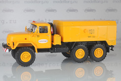 ЗИЛ 131 (УМП-350), унифицированный моторный подогреватель, Аэрофлот 1975 г. (желтый)
