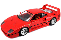 Ferrari F40, 1987-1992 гг. (красный)