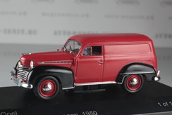 Opel Olympia Kastenwagen, 1950г. (красный + черный)