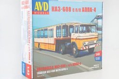 кит КАЗ-608 с полуприцепом-автопоездом АППА-4