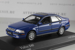 Volvo S40, 2000 г. (синий)
