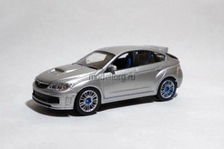 Subaru Impreza WRX STI (серебряный металлик) Saico