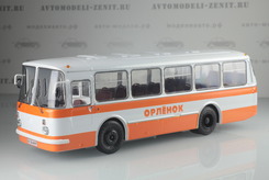 ЛАЗ 695Н "Орленок" (белый + оранжевый)