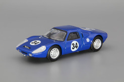 Porsche 904 GTS (синий с рисунками) Hongweel