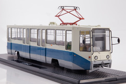 КТМ 8 трамвай (белый + голубой)