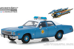 Plymouth Fury, из к/ф "Смоки и бандит" 1975 г. (голубой + белый)