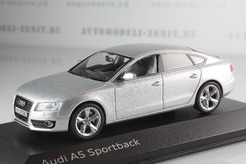 Audi A5 Sportback, 2009г. (серебряный)
