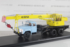 ЗИЛ 133ГЯ КС-3575А, 1979г. (голубой+желтый)
