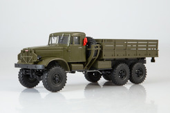 КРАЗ 214, трехосный бортовой 1957-1967 гг. (хаки) №13