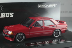 Mercedes-Benz 190 E, 3,6S Brabus, 1989 г. (красный)