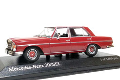Mercedes-Benz 300SEL (W109) (красный). модель фирмы Altaya в боксе Minichamps