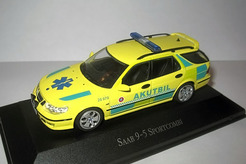 Saab 9-5 Sportcombi, скорая помощь 1997 г. (желтый)