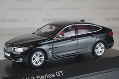 BMW 3 Series GT, 2011г. (черный металлик)
