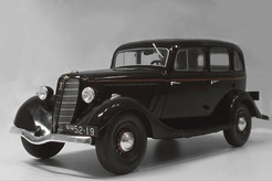 Горький М1 (черный) Легендарные советские автомобили №28