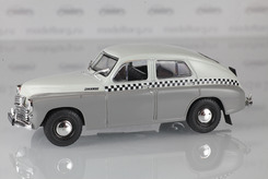 Горький М20 (№185) такси (серый + белый)