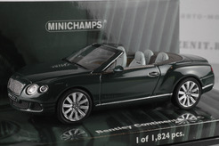 Bentley Continental GTC, 2011г. (т. зеленый)