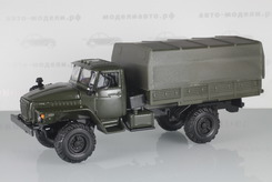 УРАЛ 43206, бортовой двухосный с тентом 1977 г. (зеленый)