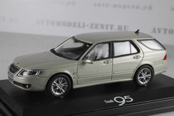 Saab 9-5, 2006г. (бежевый металлик)