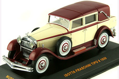 Isotta-Fraschini TIPO 8, 1930 г. (бордовый + светло-бежевый)