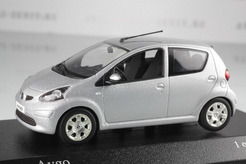 Toyota Aygo, 2005г. (серебряный) *