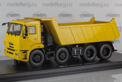 Камаз 6540, 8х4 самосвал (желтый)