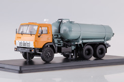 Камаз 53213 (КО-505), Вакуумная машина (оранжевый + серый)