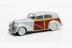 Bentley MK VI Harold Radford Countryman Saloon 1950 г. (серебряный с вставками под дерево).