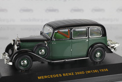 Mercedes-Benz 260D (W138), 1936г. (т. зеленый + черный)