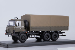 Tatra 815 V26, трехосный бортовой с тентом (хаки)