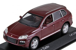 Porsche Cayenne Turbo, 2007 г. (бордовый металлик)