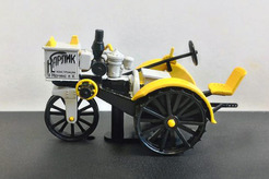 Трактор Карлик, колесный трактор (жёлтый) №65