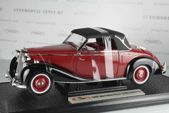 Mercedes-Benz 170S Cabriolet 1950г. (красный + черный)