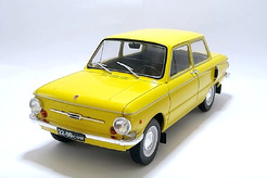 ЗАЗ 968А (желтый) Легендарные советские автомобили №37