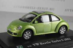Volkswagen Beetle Turbo S, 2002 г. (зеленый металлик)