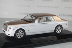 Rolls-Royce Phantom, 2010г. (белый+золотой)