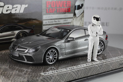 Mercedes-Benz SL65 AMG Black Series - Top Gear, 2009г. (т. серый металлик)