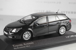 Toyota Avensis, 2009г. (черный металлик)