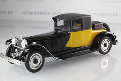 Bugatti Royale model 41, 1929 г. (черный + желтый)